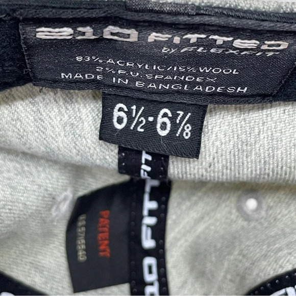 Sm flex fit light gray plain hat - Picture 8 of 9